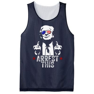 Trump Arrest ThisIM Voting For The Felon Mesh Reversible Basketball Jersey Tank