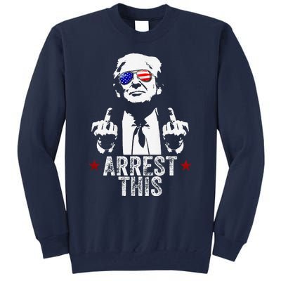 Trump Arrest ThisIM Voting For The Felon Tall Sweatshirt