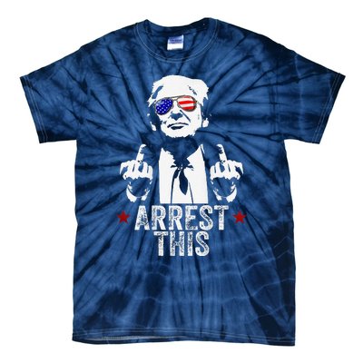 Trump Arrest ThisIM Voting For The Felon Tie-Dye T-Shirt