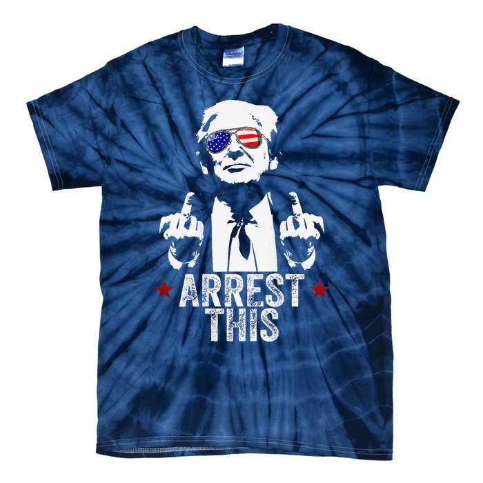 Trump Arrest ThisIM Voting For The Felon Tie-Dye T-Shirt