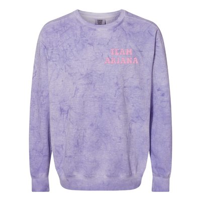 Team Ariana Colorblast Crewneck Sweatshirt