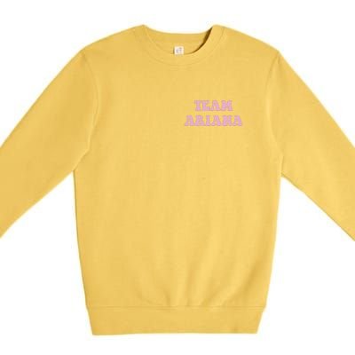 Team Ariana Premium Crewneck Sweatshirt