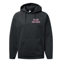 Team Ariana Performance Fleece Hoodie