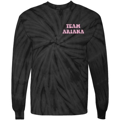 Team Ariana Tie-Dye Long Sleeve Shirt