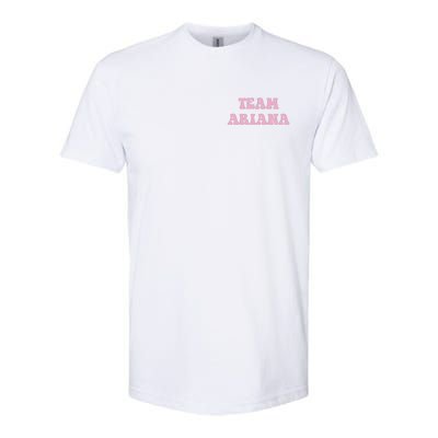 Team Ariana Softstyle CVC T-Shirt