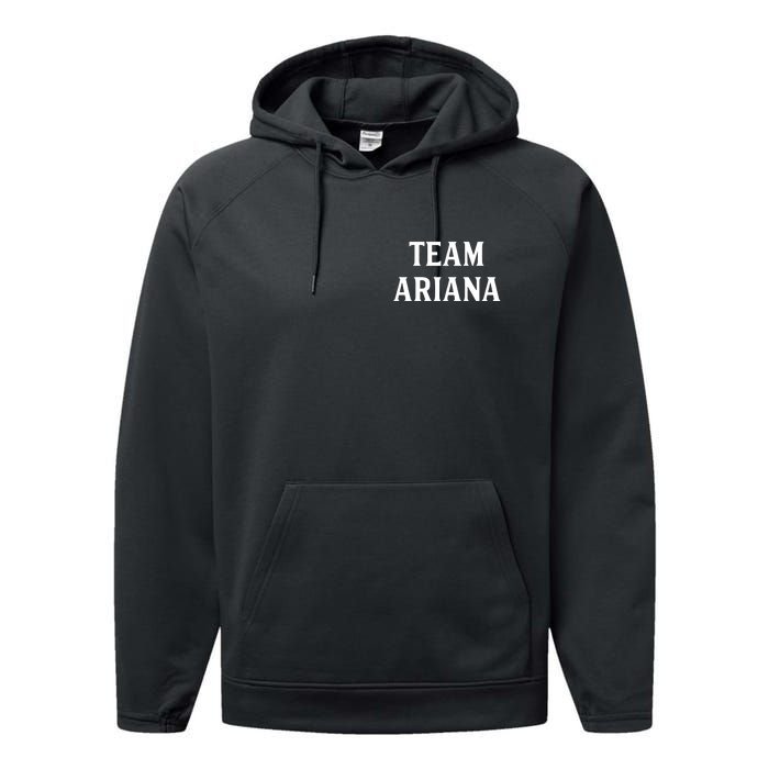 Team Ariana Performance Fleece Hoodie