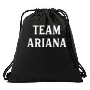 Team Ariana Drawstring Bag