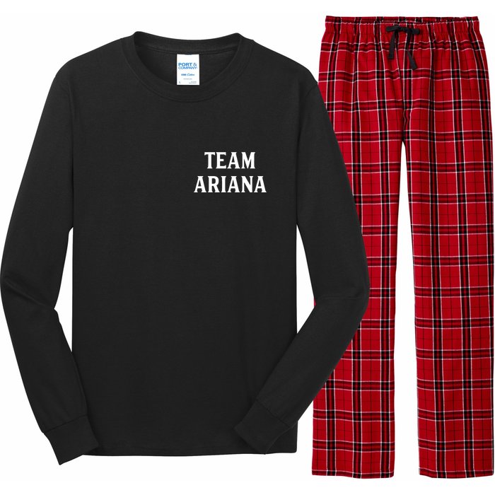 Team Ariana Long Sleeve Pajama Set