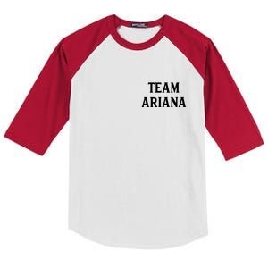 Team Ariana Kids Colorblock Raglan Jersey