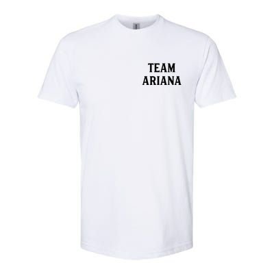 Team Ariana Softstyle® CVC T-Shirt