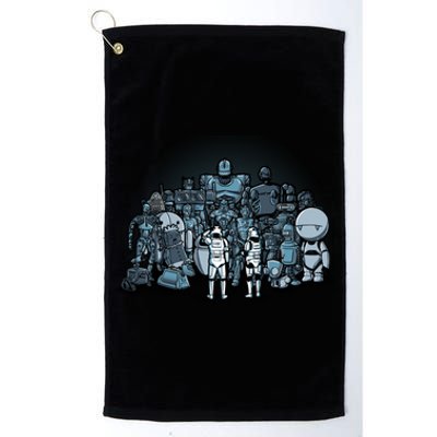 These Aren&X27;T The Droids You Are Looking For Platinum Collection Golf Towel