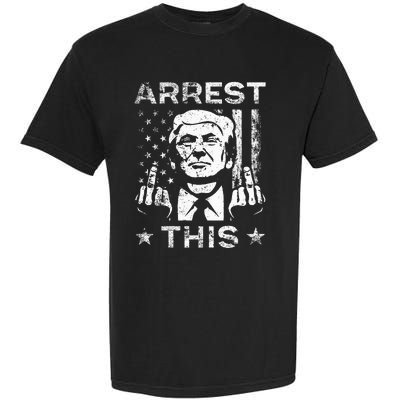 Trump Arrest This Fingers Garment-Dyed Heavyweight T-Shirt