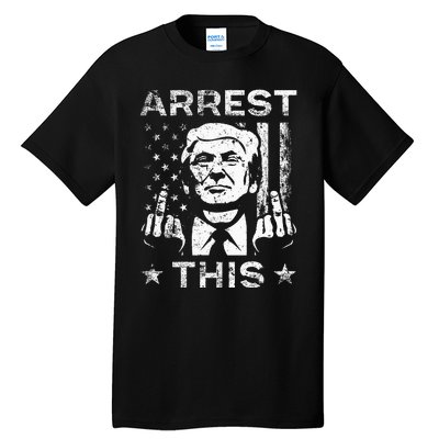 Trump Arrest This Fingers Tall T-Shirt