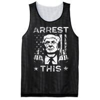 Trump Arrest This Fingers Mesh Reversible Basketball Jersey Tank