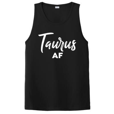 Taurus AF Taurus Astrology Zodiac Sign Taurus Birthday PosiCharge Competitor Tank