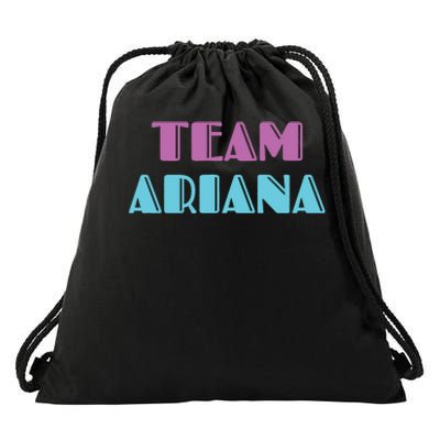 Team Ariana Drawstring Bag