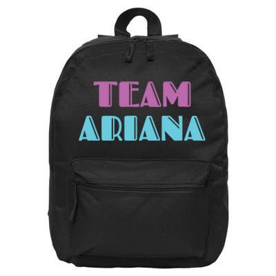 Team Ariana 16 in Basic Backpack