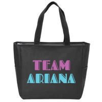 Team Ariana Zip Tote Bag