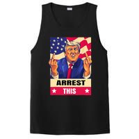 Trump Arrest This .Never Surrender. Fingers Pro Trump PosiCharge Competitor Tank