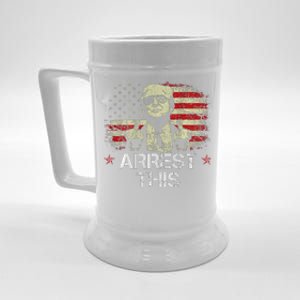 Trump Arrest This Funny Pro Trump 2024 Beer Stein