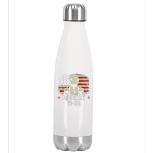 Trump Arrest This Funny Pro Trump 2024 Stainless Steel Insulated Water Bottle