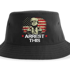 Trump Arrest This Funny Trump 2024 Convicted Felon Sustainable Bucket Hat