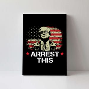 Trump Arrest This Funny Trump 2024 Convicted Felon Canvas