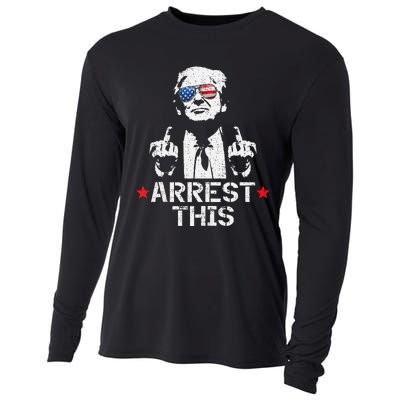 Trump Arrest This Gift Cooling Performance Long Sleeve Crew