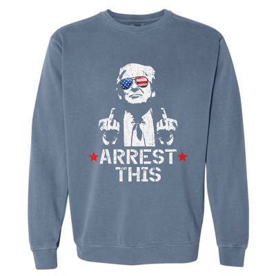 Trump Arrest This Gift Garment-Dyed Sweatshirt