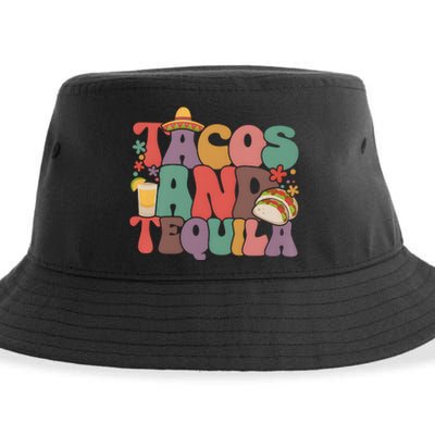 Tacos And Tequila Mexican Fiesta Sustainable Bucket Hat