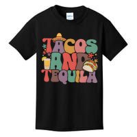 Tacos And Tequila Mexican Fiesta Kids T-Shirt