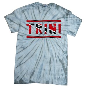 Trinidad And Tobago Trini Tobagonian Flag Pride Roots Tie-Dye T-Shirt