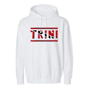 Trinidad And Tobago Trini Tobagonian Flag Pride Roots Garment-Dyed Fleece Hoodie