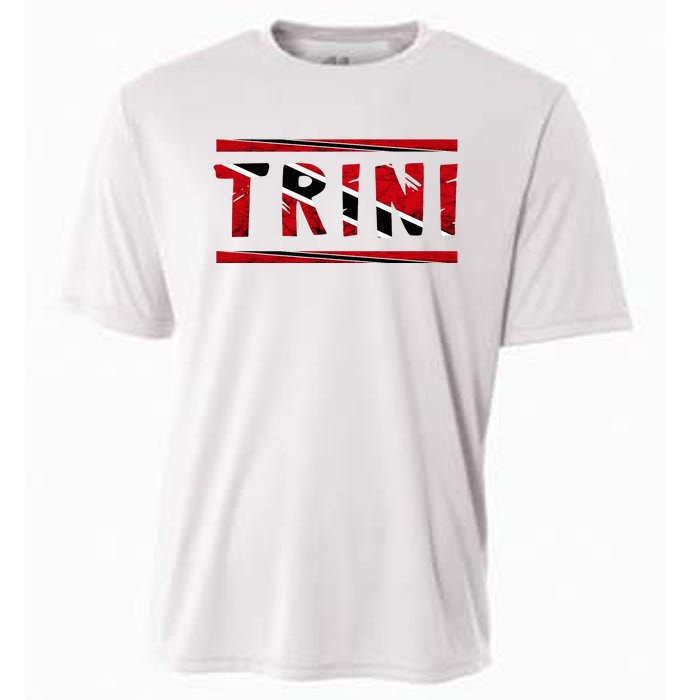 Trinidad And Tobago Trini Tobagonian Flag Pride Roots Cooling Performance Crew T-Shirt