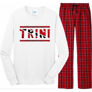 Trinidad And Tobago Trini Tobagonian Flag Pride Roots Long Sleeve Pajama Set