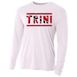 Trinidad And Tobago Trini Tobagonian Flag Pride Roots Cooling Performance Long Sleeve Crew