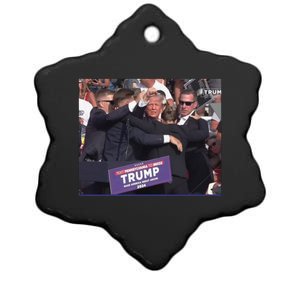 Trump Anime Ceramic Star Ornament