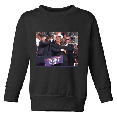 Trump Anime Toddler Sweatshirt