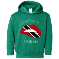 Trinidad And Tobago Trinidadian Queen Tobagonian Roots Toddler Hoodie