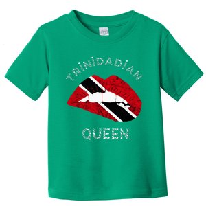 Trinidad And Tobago Trinidadian Queen Tobagonian Roots Toddler T-Shirt