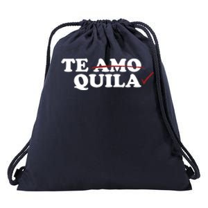 Te Amo Te Quila Funny Drawstring Bag