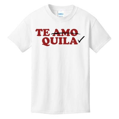 Te Amo Te Quila Funny Kids T-Shirt