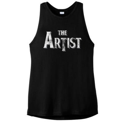 The Artist Ladies PosiCharge Tri-Blend Wicking Tank