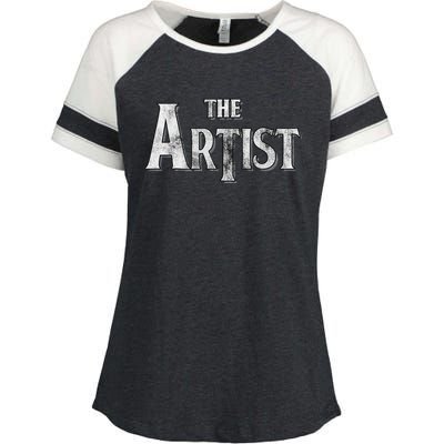 The Artist Enza Ladies Jersey Colorblock Tee