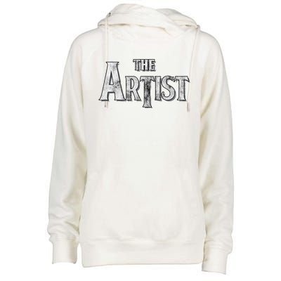 The Artist Womens Funnel Neck Pullover Hood