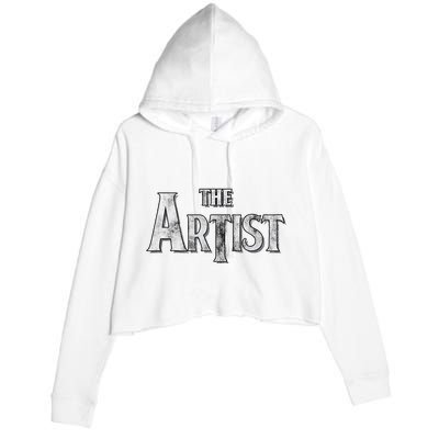 The Artist Crop Fleece Hoodie