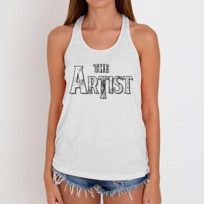 The Artist Women's Knotted Racerback Tank