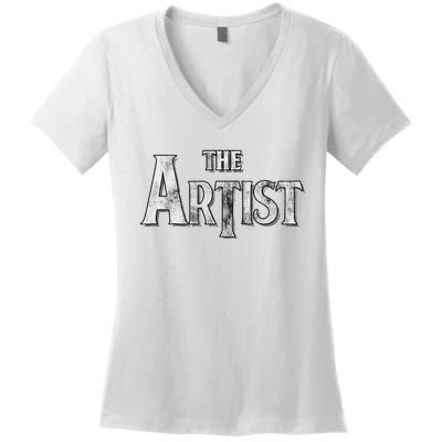 The Artist Women's V-Neck T-Shirt