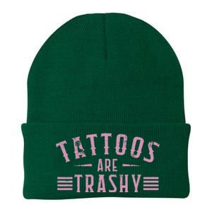 Tattoos Are Trashy Tattoo Meme Lover Tattoos Knit Cap Winter Beanie