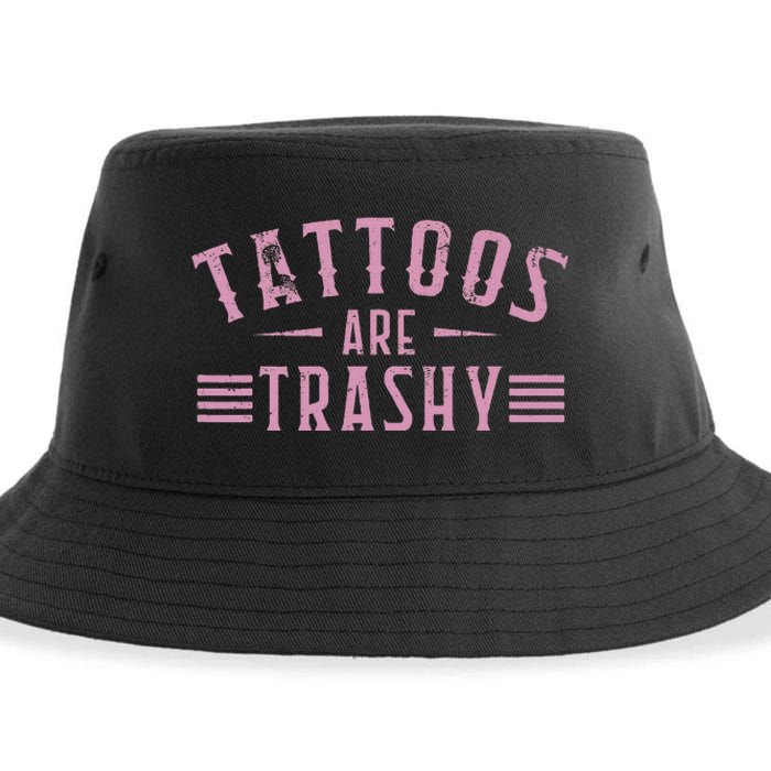 Tattoos Are Trashy Tattoo Meme Lover Tattoos Sustainable Bucket Hat